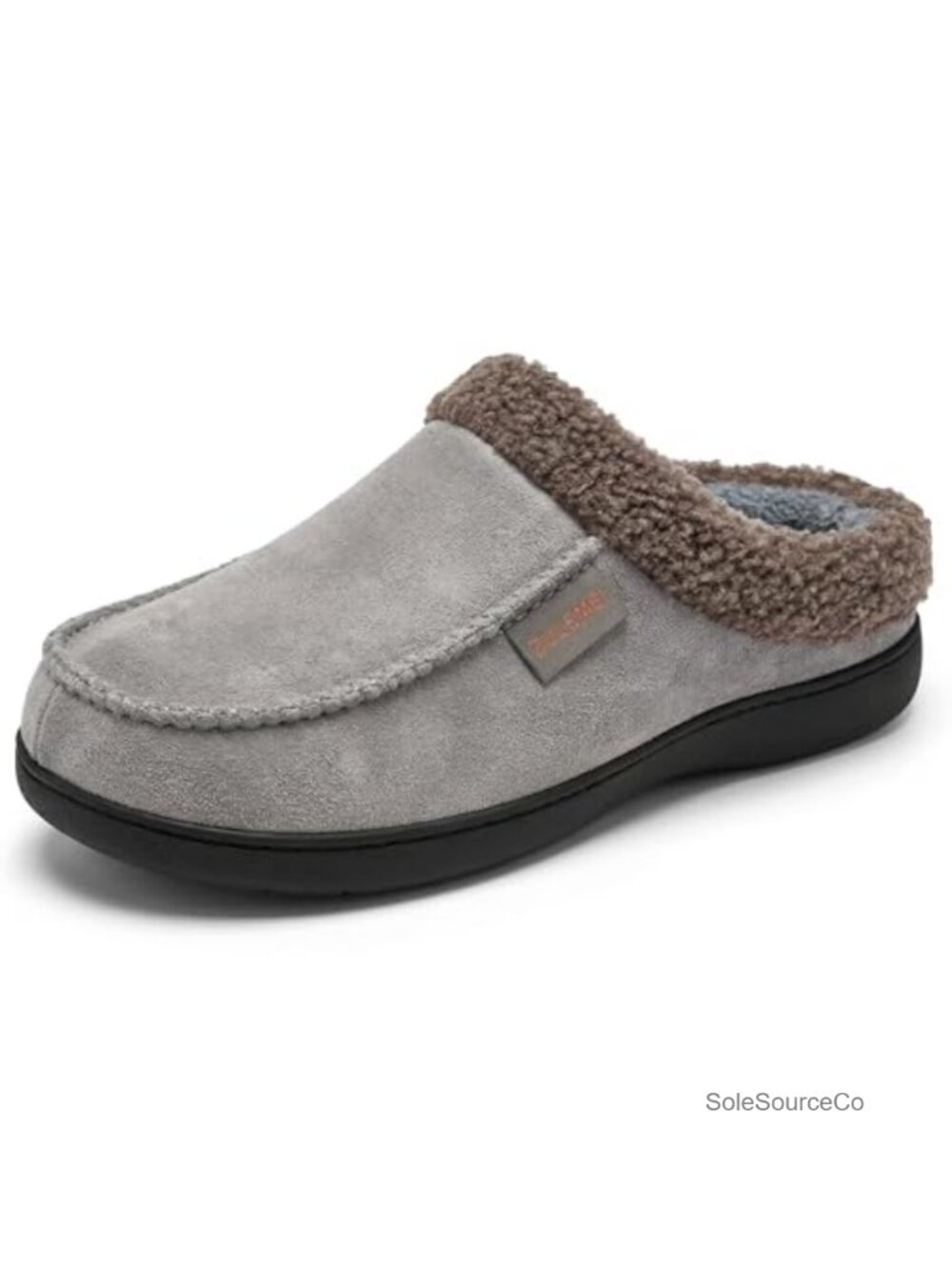 Faux Suede Winter House Slippers Indoor Outdoor Non-Slip Lightweight